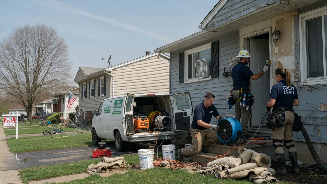 Flood Cleanup in East Pittsburgh, PA near me
